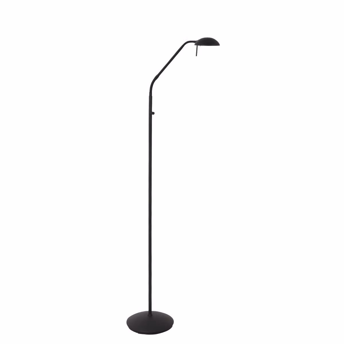 Lampada da terra - nero - Biron - vetro metallo - lampada di design - LED - 7501ZW - Mexlite