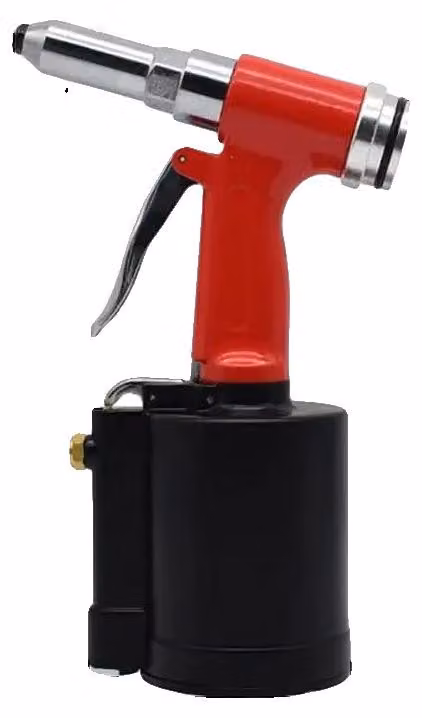 Pistola pneumatica per chiodi, con una forza di trazione massima di 1200 kg, azionabile con una sola mano, colore rosso