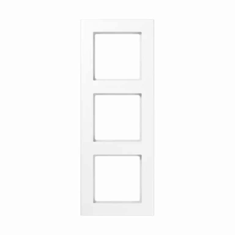 Telaio Jung a 3 ingressi orizzontale/verticale A 5583 BF WW