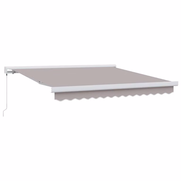 Tenda retrattile vidaXL Grigio Chiaro in alluminio e poliestere L 300 cm x P 250 cm