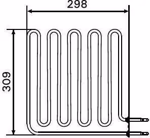 Elementi riscaldanti Harvia - SPZSB-228 (2,67 kW) (Vecchio codice articolo ZSB-228)