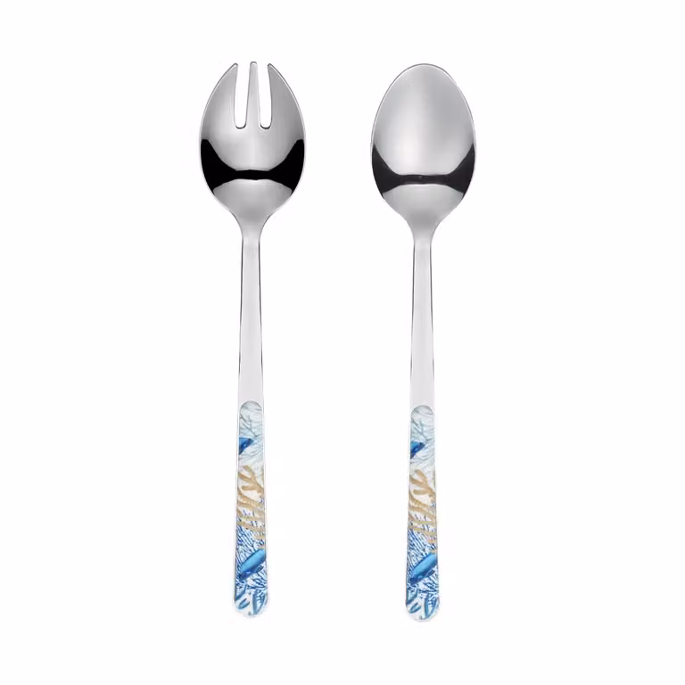 Posate Insalata, Linea Corallo, 2 pezzi