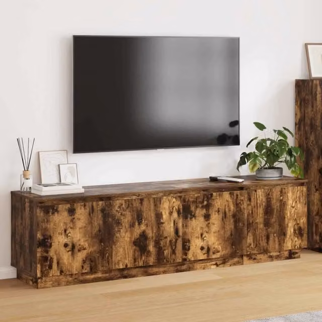 Mobile TV 180 x 38 x 49 cm Rovere fumé Legno ingegnerizzato 3376148