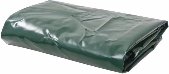 Telone in PVC verde vidaXL 650 g/m², L: 8 m, P: 6 m – 1