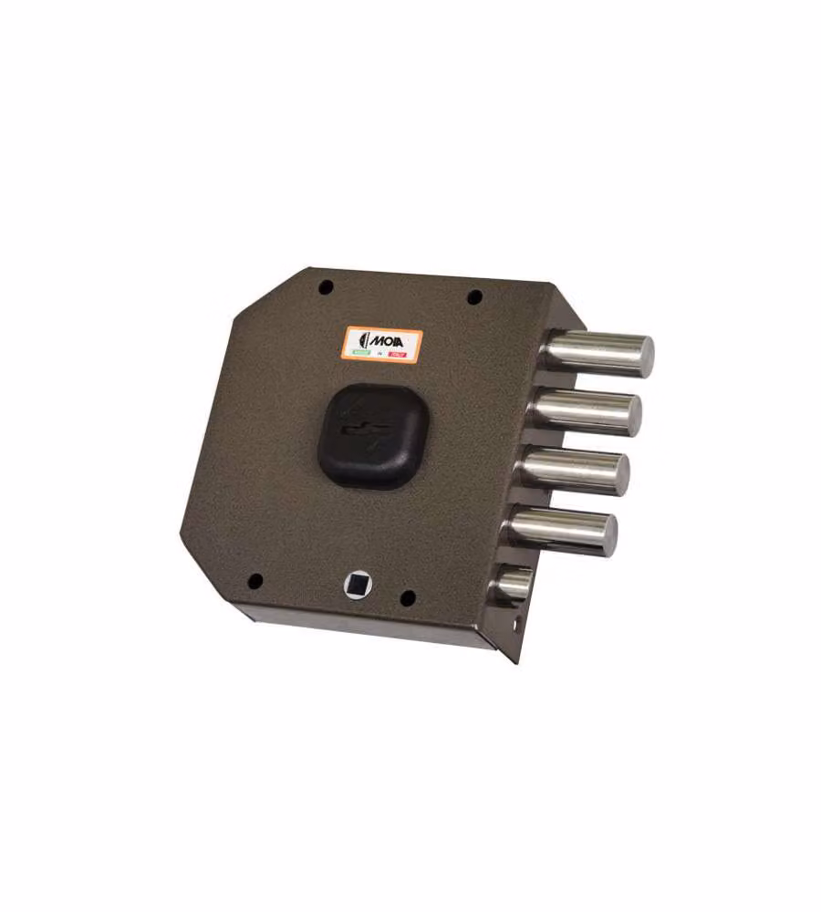 Serratura Moia Sic.Semplice Sx Dm A412 in finitura bronzo