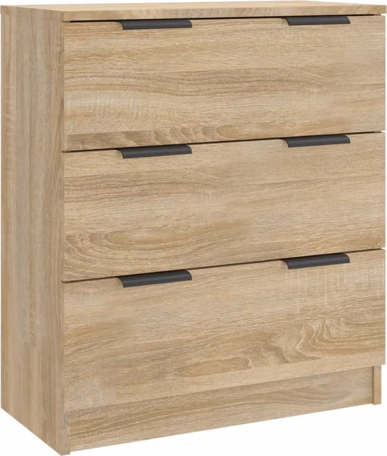 Credenza Rovere Sonoma 60x30x70 cm in Legno Multistrato