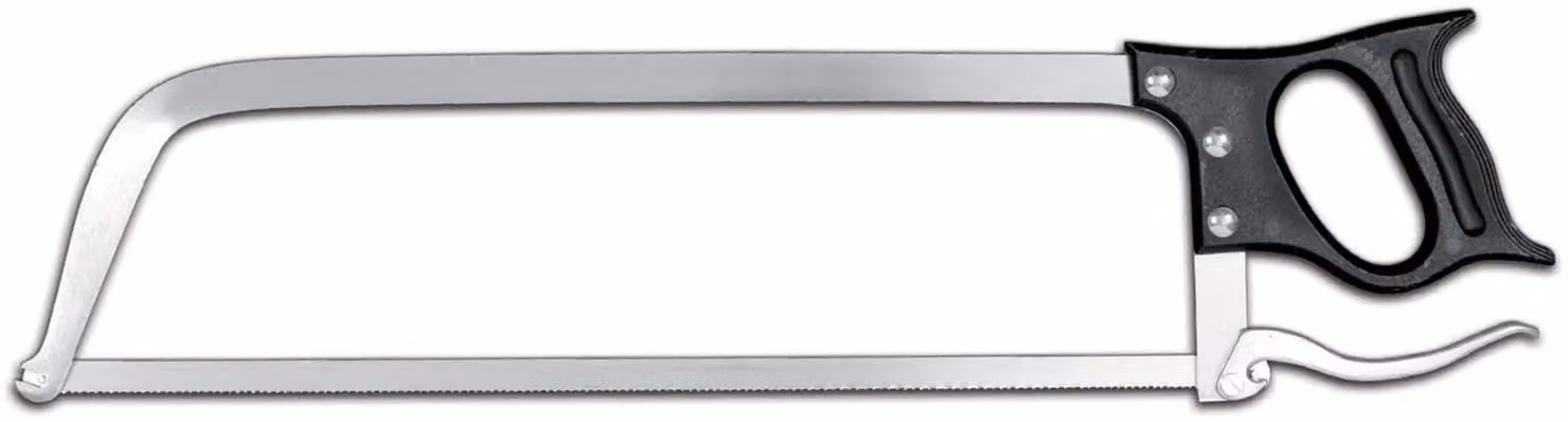 Sega macellaio a leva cambio rapido, acciaio inox cm 50 di Sanelli Ambrogio