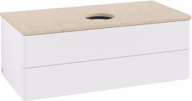 Mobiletto V&B senza struttura frontale Antao 100x36x50cm, colore WBP botti