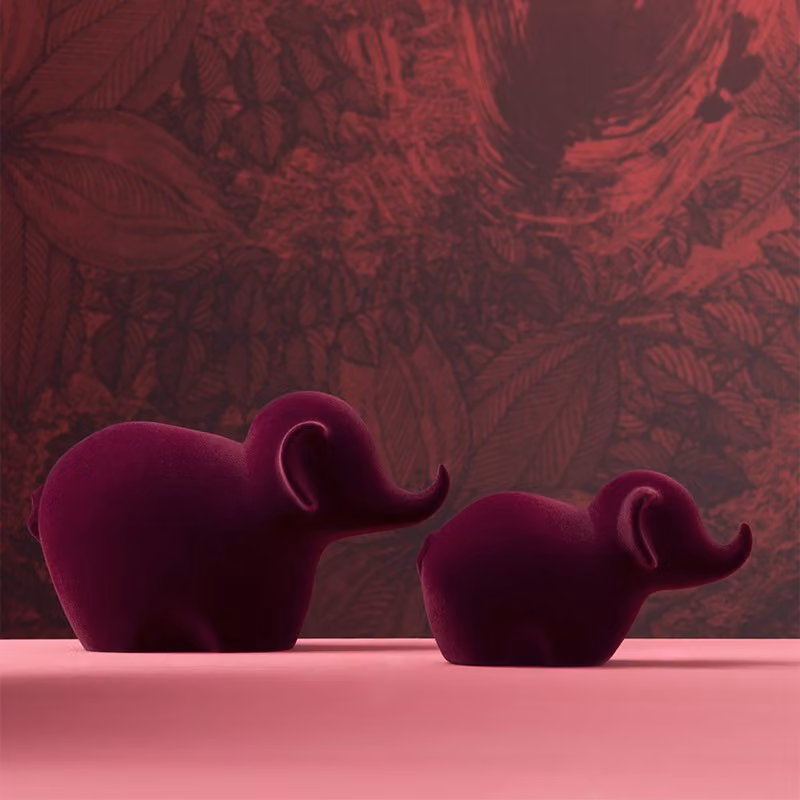 Complemento d'arredo Dumby Velvet in ceramica Adriani e Rossi