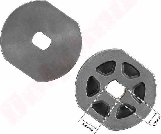Ruota Catena 3/8 6T 6X 8Mm