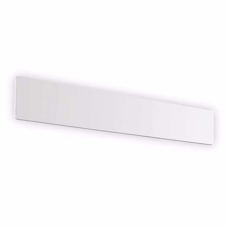 IDEAL LUX Applique da parete a LED Zig Zag, Bianco / Opale, Corridoio, Alluminio, Moderno, Applique a LED