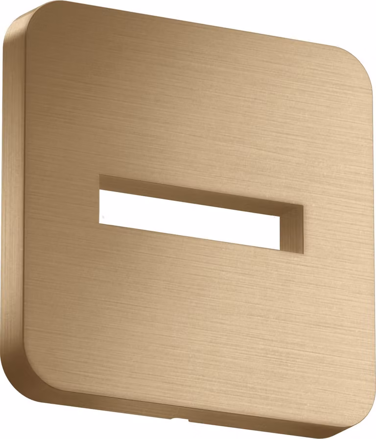 hansgrohe AXOR ShowerSolutions rosace, softsquare, 130x130mm, 35214140, 35214140