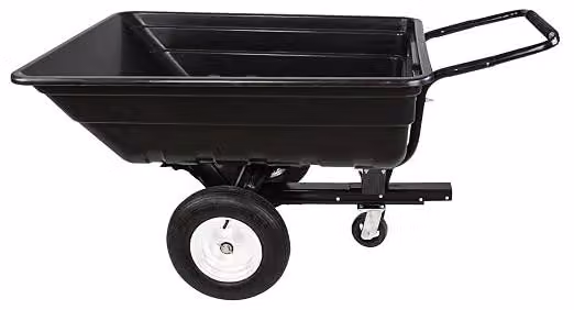 Carrello da giardino da 220 litri – ideale per giardinaggio, cantieri, trasporto di terra e materiali. Robusto e durevole, con capacità di carico fino a 300 kg e dotato di due ruote
