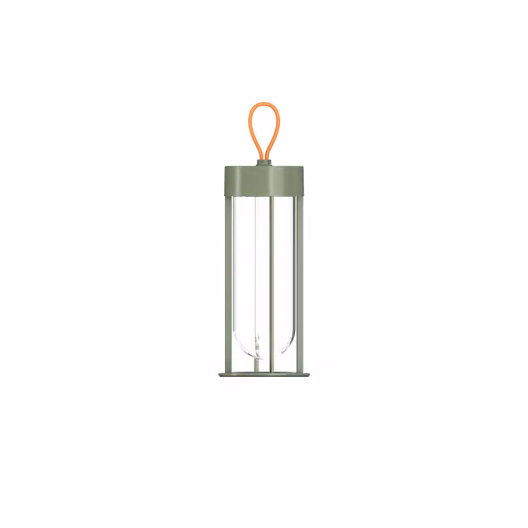 Flos Architectural FLOS In Vitro Unplugged lampada LED verde 3000K Unplugged, dimmerabile, Verde, Alluminio, Design