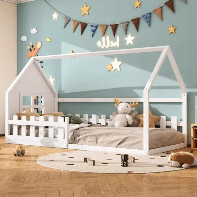 Letto singolo 90x200 - Xylo - Bianco