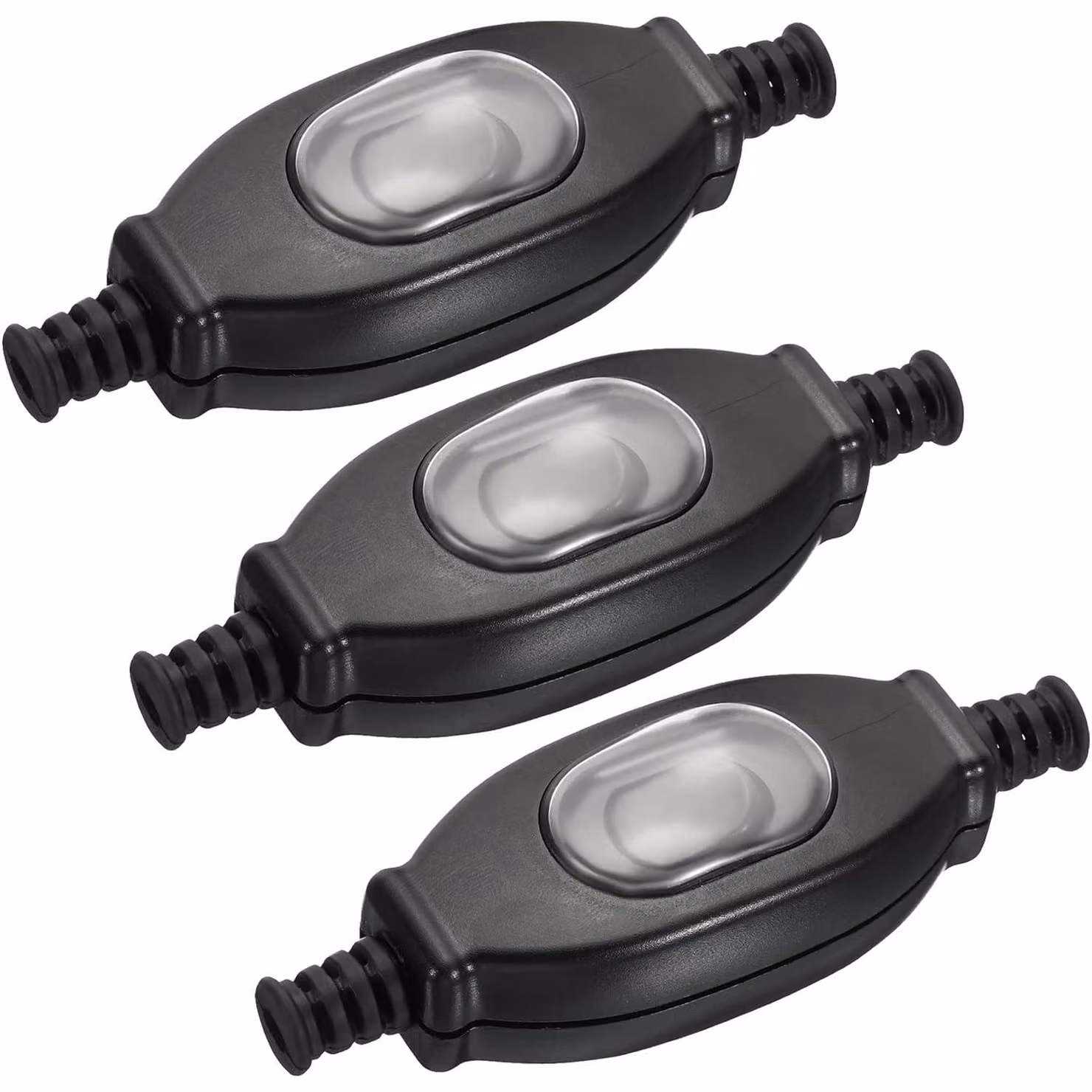 3 interruttori a filo impermeabili, 3A 250V AC