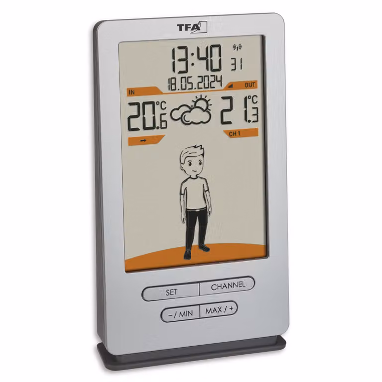 TFA 35.1166.54 Stazione meteorologica radio WEATHER JACK
