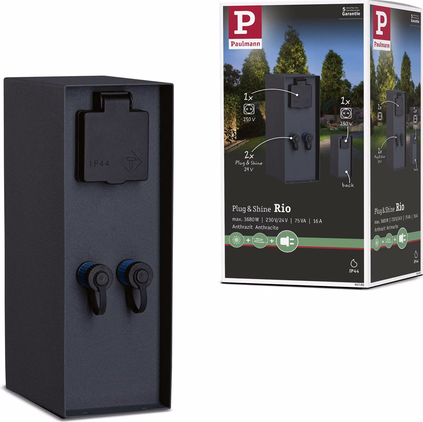 Paulmann Plug & Shine colonna presa Rio