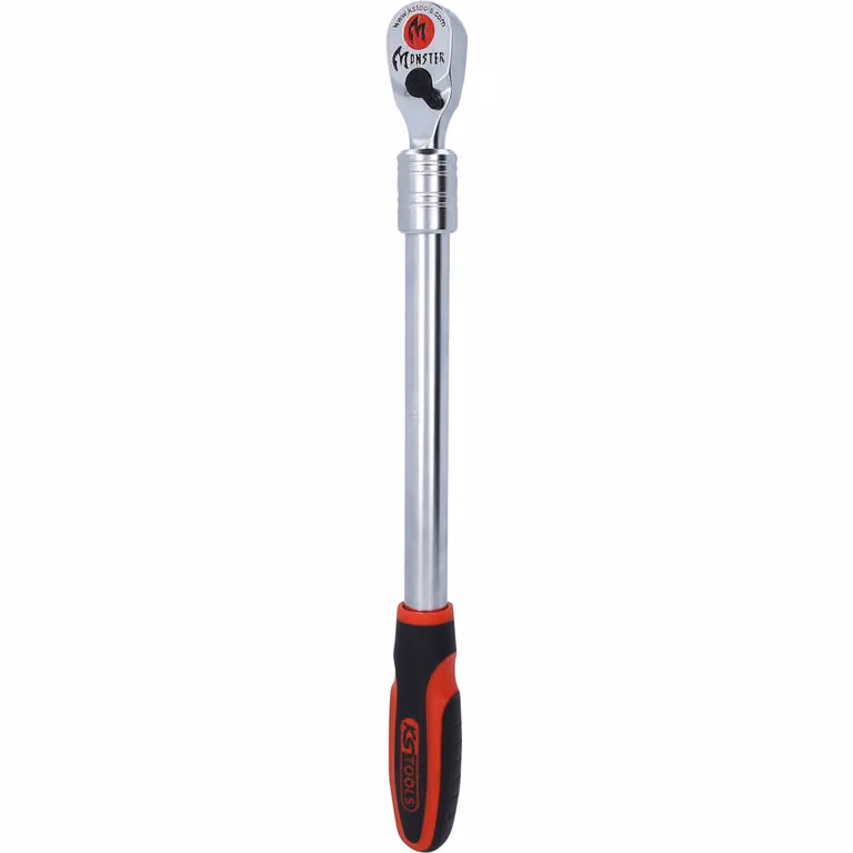 KS TOOLS 1/2" Monster cricchetto telescopico reversibile, 100 denti - 935.1285