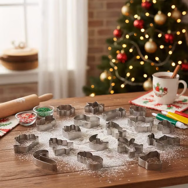 Kit 18 pezzi formine biscotti natale