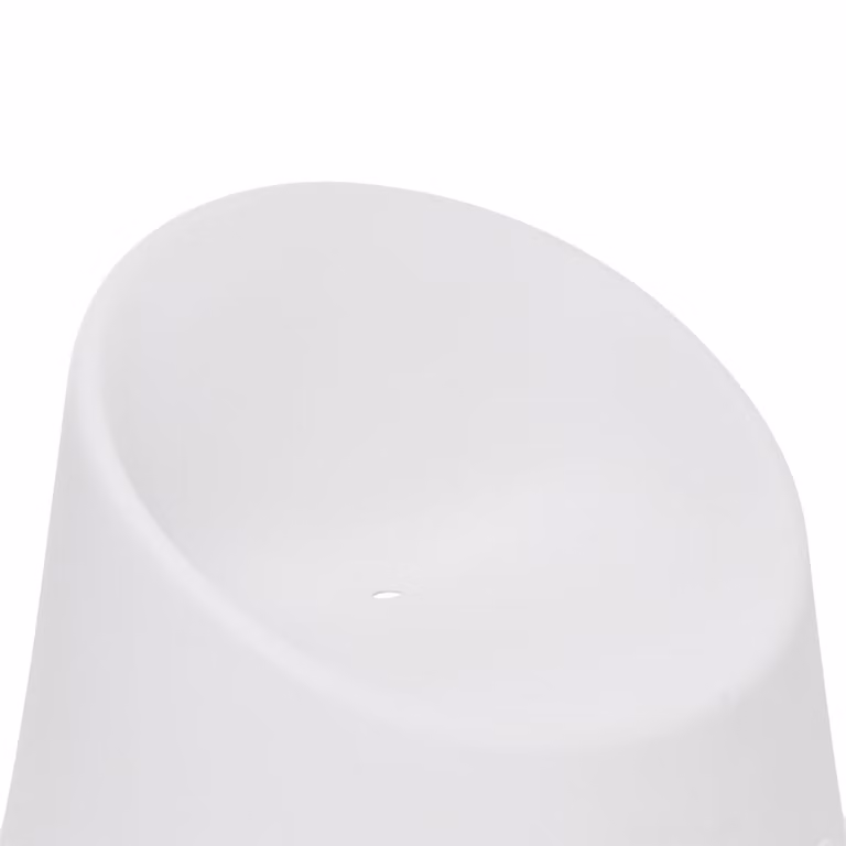 Sedia da giardino Vestiamo Casa Giardino in polipropilene bianca con braccioli e protezione UV H 69,5 x L 79 x P 84 cm