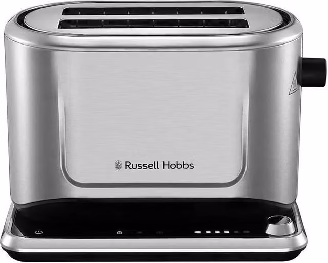Tostapane Russell Hobbs Attentiv 2 Fette con Tecnologia Colour Sense, Touchscreen e Display Digitale, Acciaio Inossidabile, Argento – 1