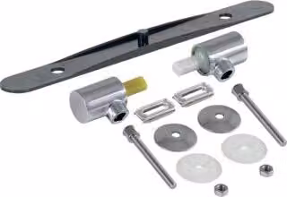 Geberit GE cerniere in metallo per seggiolino 573365-573368