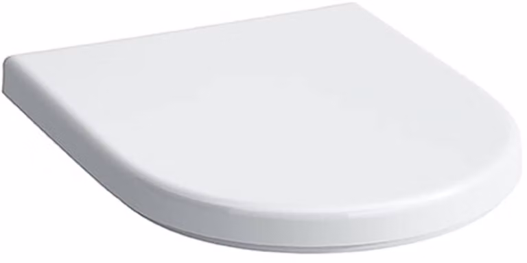 Laufen Sedile WC con coperchio senza barriere architettoniche, con chiusura ammortizzata, bianco, 1 pz.