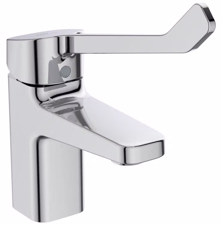 Ideal Standard CeraPlan - Miscelatore per lavabo con bocca di erogazione e leva lunga, cromo BD218AA