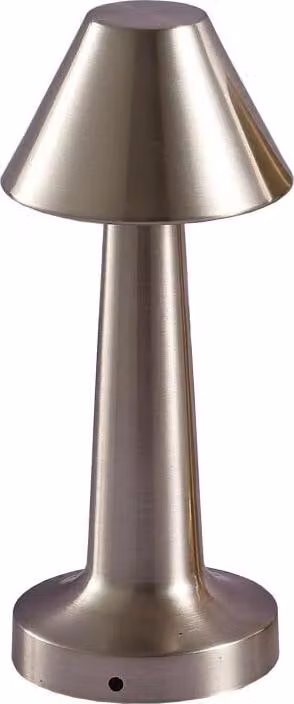 Verk 12308 Lampada da tavolo a LED touch, 3 W, 1500 mAh, argento