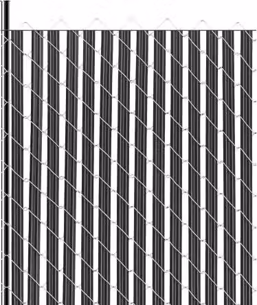 Listelli per la riservatezza VEVOR in plastica nera per recinzione a maglie di catena con bloccaggio inferiore e montaggio a parete, Altezza: 174 cm