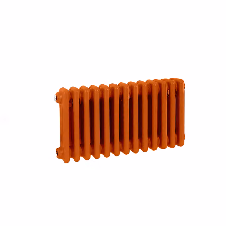 Radiatore Orizzontale a Colonne (2 Colonne) 300mm x 605mm - Arancione (Sunset Arancione) - Regent