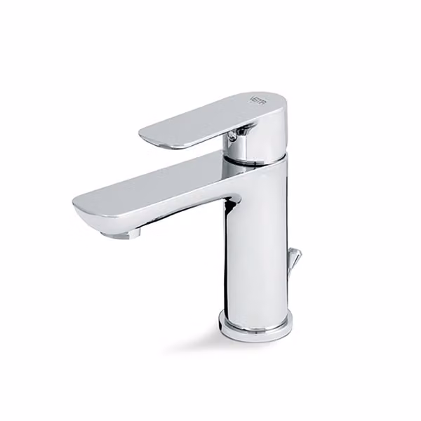 Miscelatore lavabo con scarico Vema SLATE V14010 - Cromato Lucido