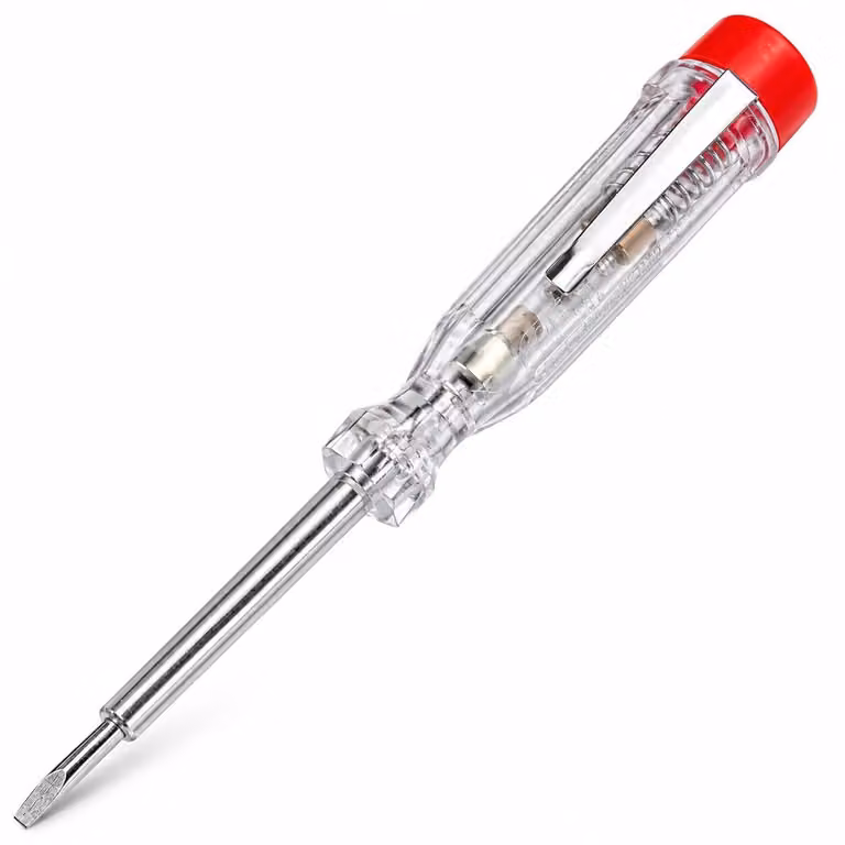 Cacciavite tester - Tester di tensione - 60 mm - 120 a 250 V