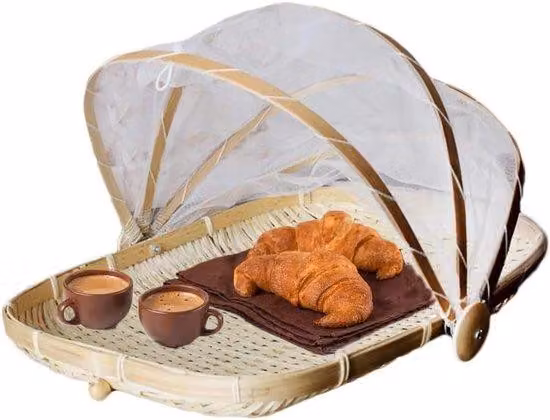 Tavola da picnic in bambù - 34 x 29 cm