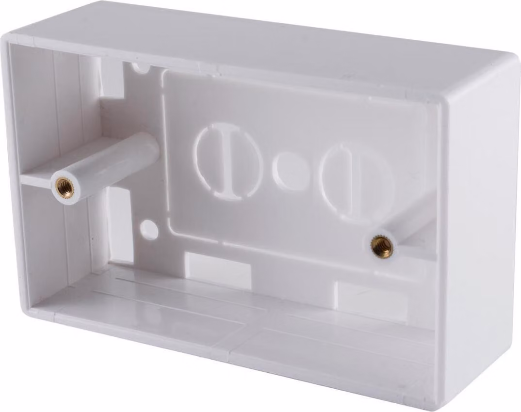 shiverpeaks ®-BASIC-S--Custodia con chiave di volta per montaggio a superficie, bianco (BS08-10110)