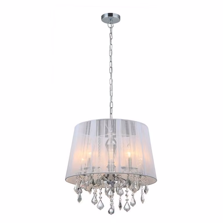 Italux Cornelia lampadario con cristalli cromo MDM-2572/5 W