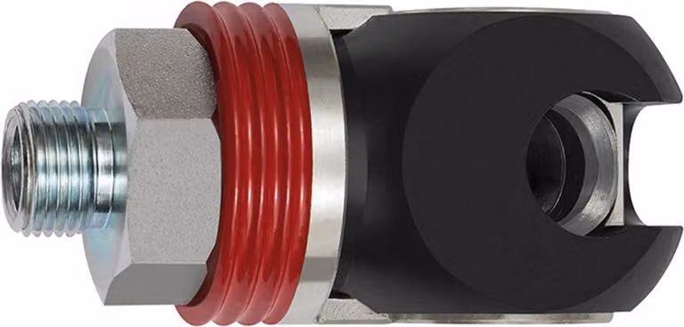 Giunto di sicurezza girevole Riegler NW 11, ISO 6150 C, acciaio, G 3/8 AG