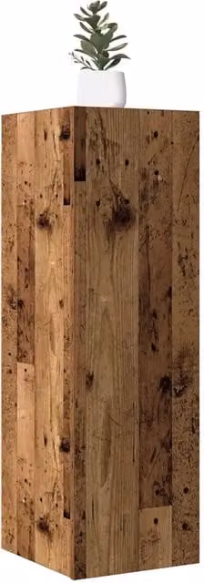 Set di 2 mobili TV DESIGN IN in legno multistrato marrone opaco per soggiorno, L/P/H: 30,5 x 30 x 90 cm