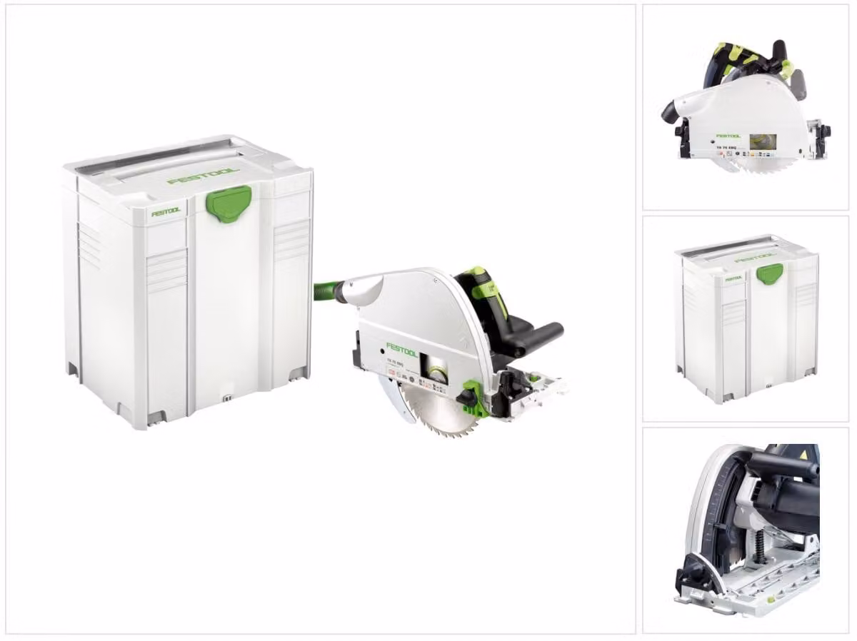 Festool TS 75 EBQ-Plus sega a tuffo 1600W 210mm in systainer ( 561436 ) + accessori