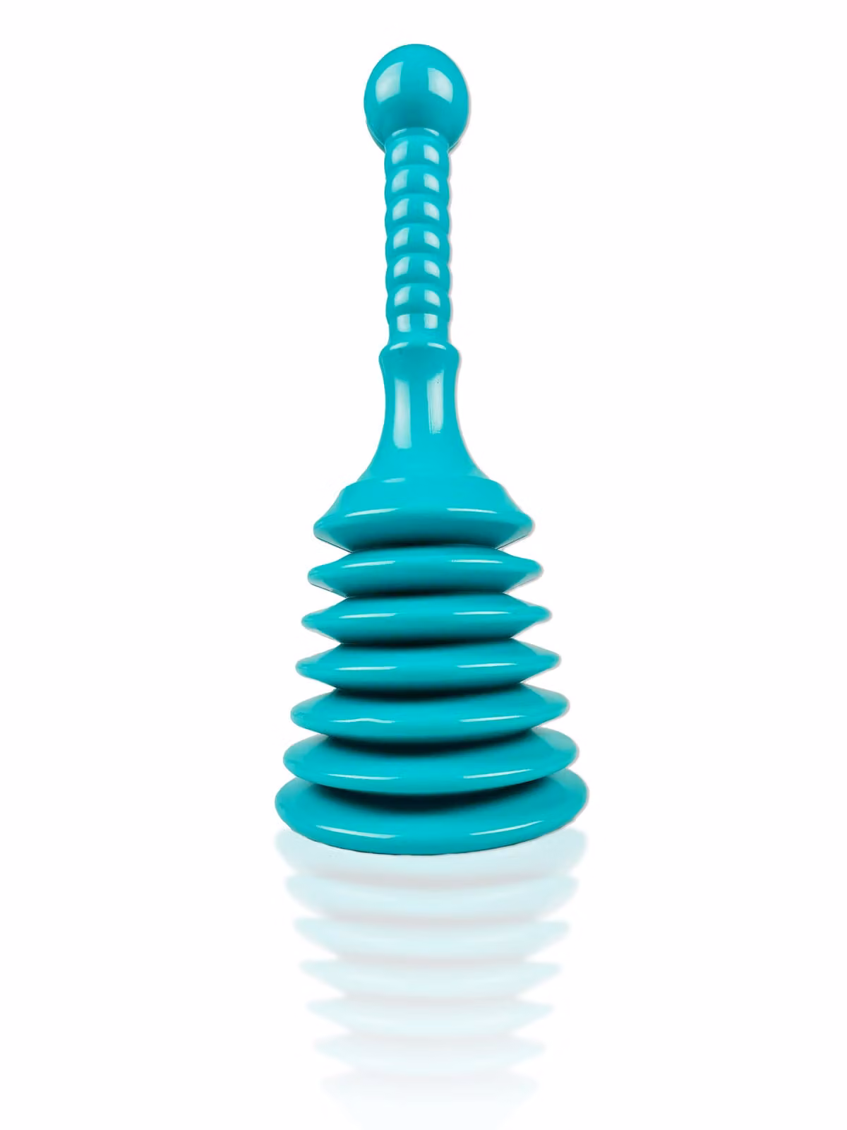 TURBO PRODUKTE: Scarico a pavimento, colore turchese medio, diametro 12,5 cm, per lavabo, lavello o doccia