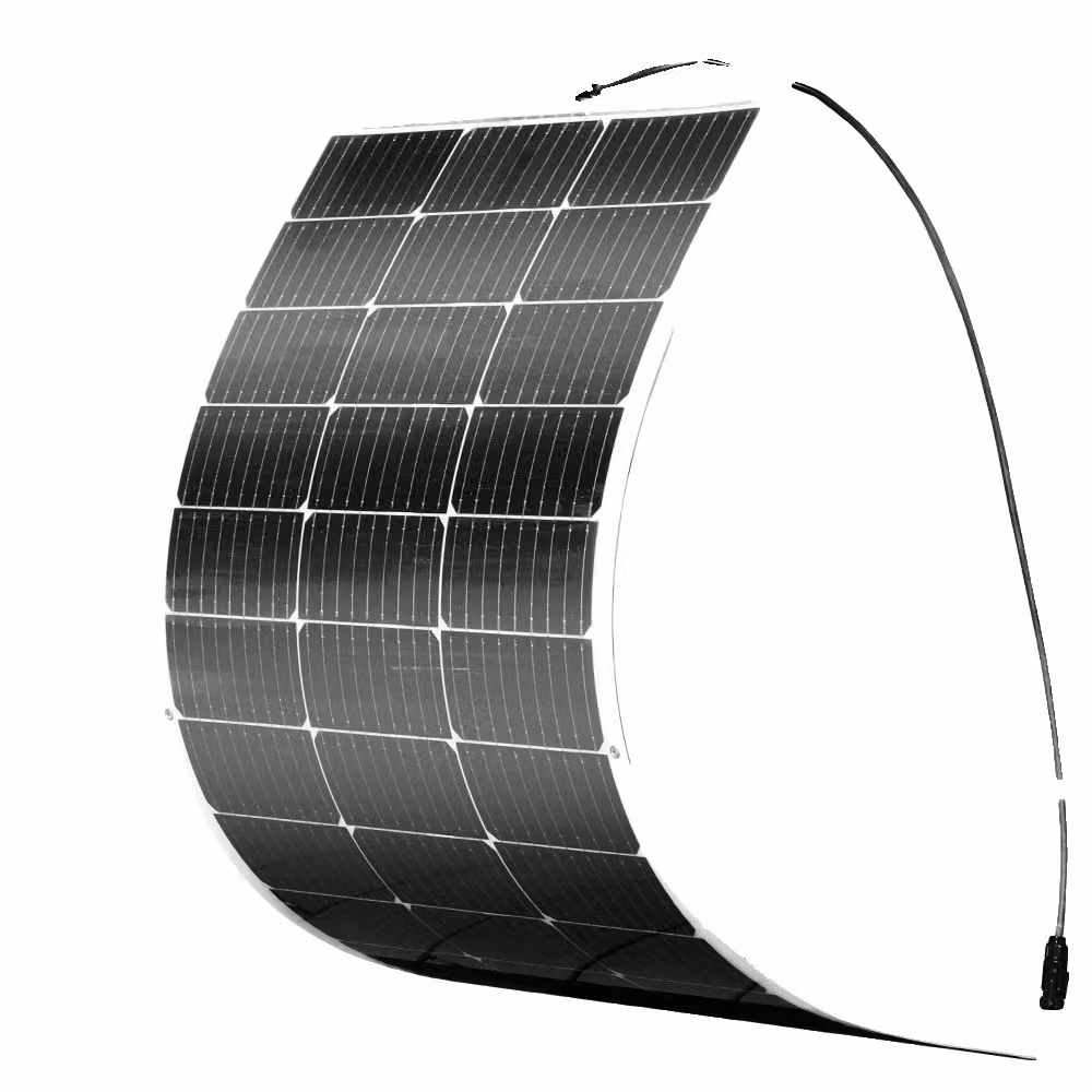 Pannello solare flessibile XINPUGUANG 12V, opzioni 100W / 50W, alta efficienza 24%, design leggero, pannello solare 100W