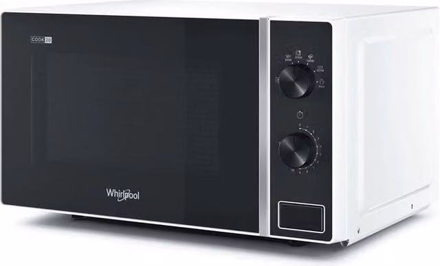 Microonde Whirlpool MWP 101 W da 20L Bianco, Modello Solo da Appoggio