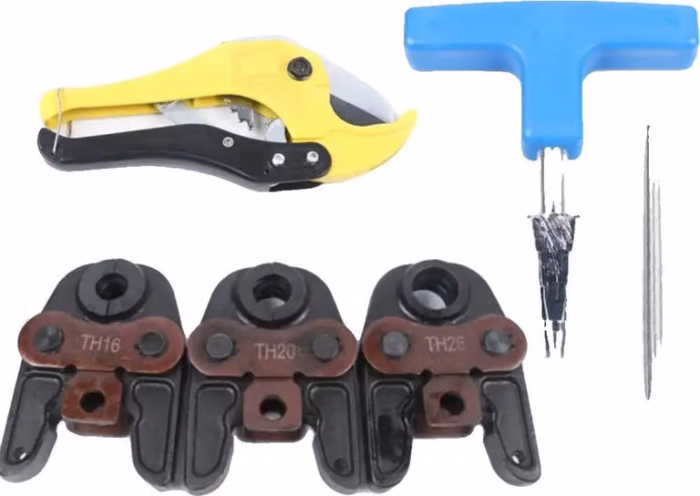 Set di utensili a crimpare, design portatile, prestazioni efficienti, nero