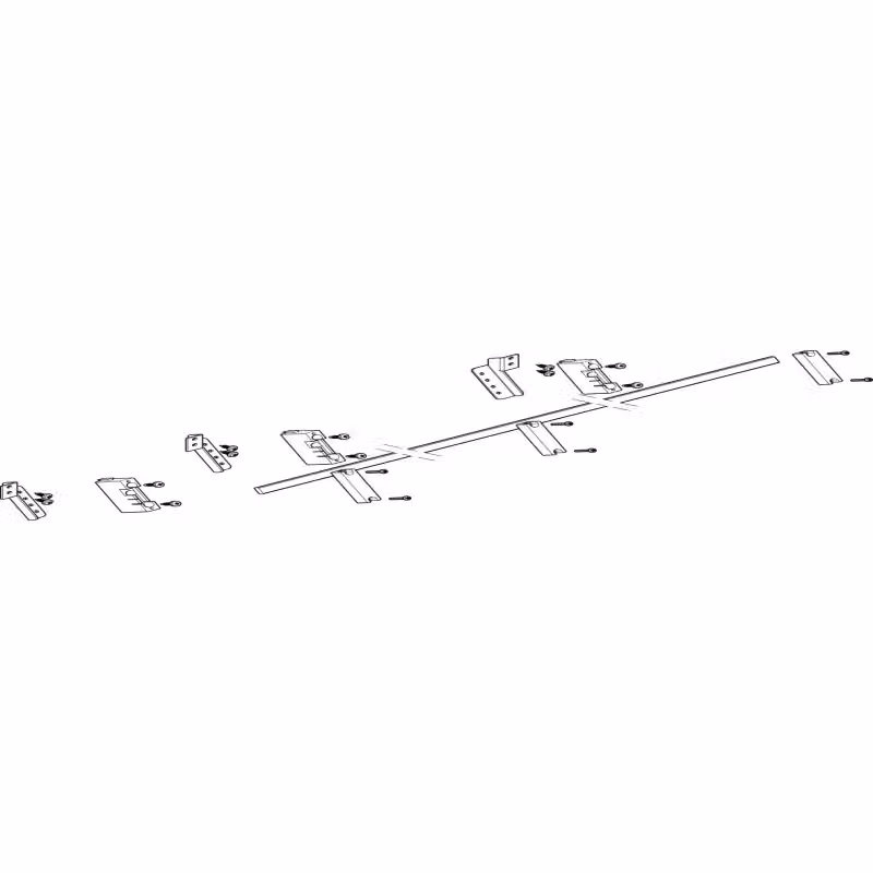 ABN Modulo per guide di raccolta 3FB/1RE N/PE con CU 12x5 mm, unipolare, 30° Standard MXSC31411