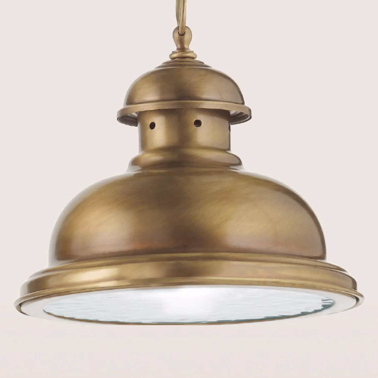 Cremasco Lampada a sospensione Scirocco, dimmerabile, Bronzo / Ottone antico, Soggiorno / Sala da pranzo, Ottone, Antico, Lampada a sospensione
