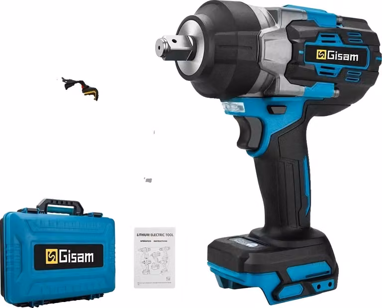 Avvitatore a impulsi elettrico senza spazzole, coppia 2800 N-m, velocità 0-7600 giri/min, senza batteria Plasticbo