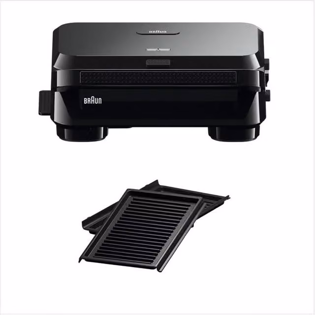 Friggitrice ad aria calda Braun MultiFry 5 con 8 programmi e cestello da 6 l, colore nero