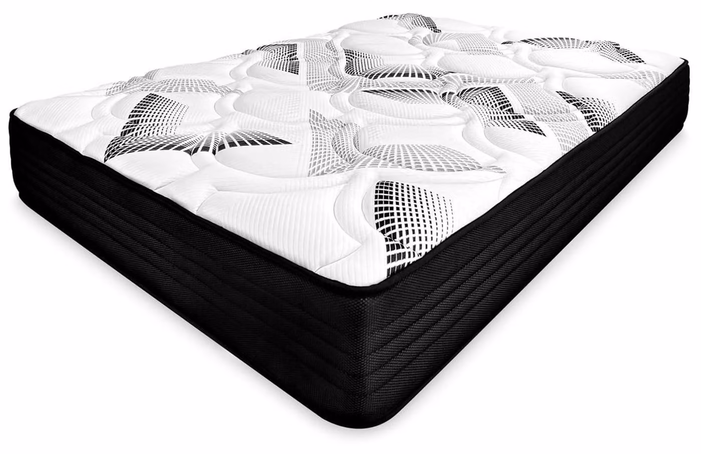 Materasso ibrido viscoelastico con molle insacchettate, dimensioni 90 x 190 cm