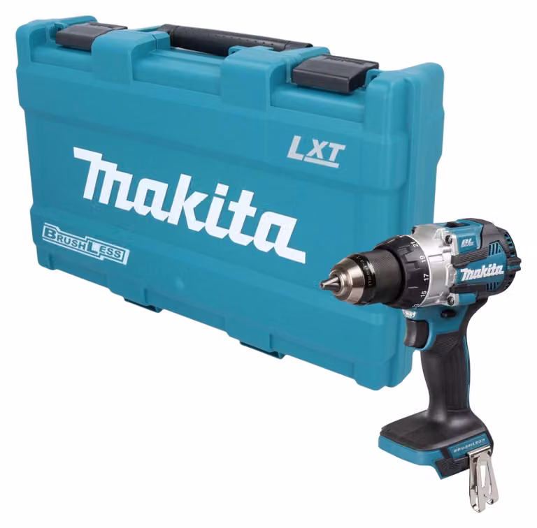 Trapano avvitatore a percussione a batteria Makita DHP 489 ZK 18 V 73 Nm brushless + valigetta - senza batteria, senza caricabatterie